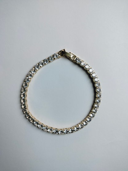 18K Gold Plated Tennis Bracelet