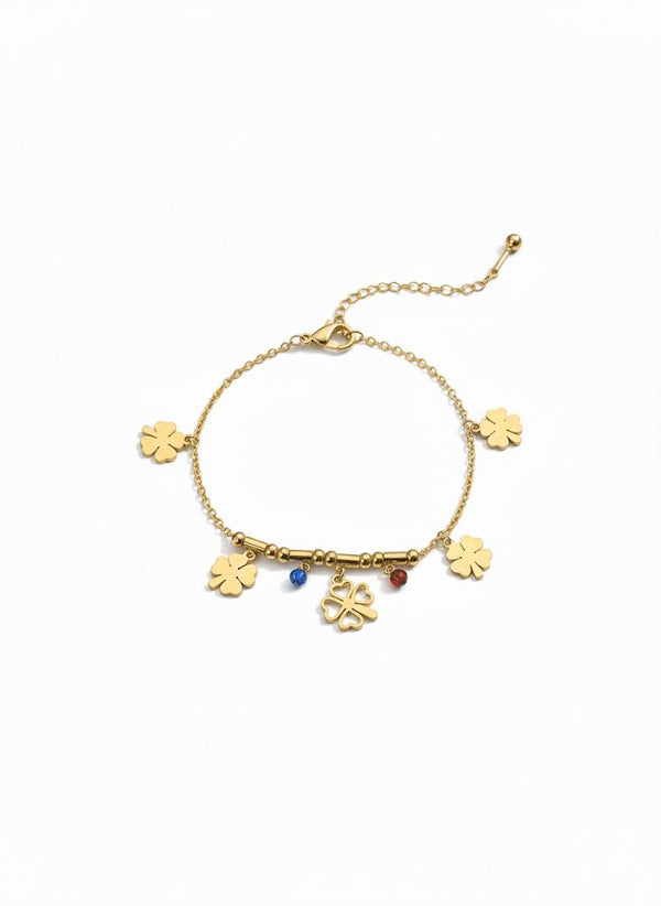 Clover Charm Bracelet
