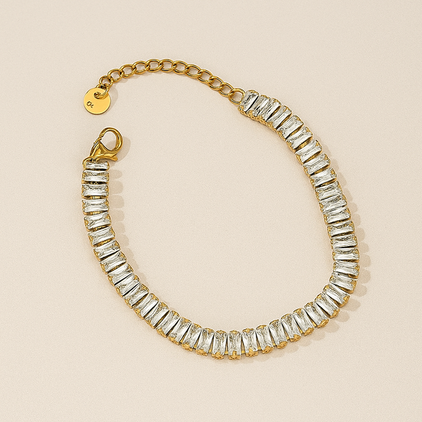 Golden Tennis Bracelets