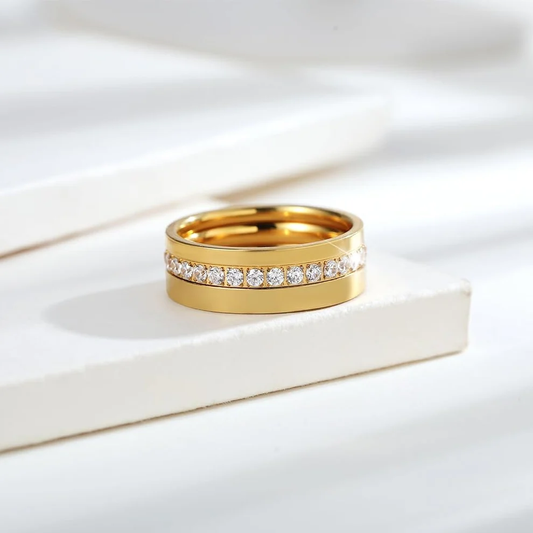 18- K Gold Plated Hosicron Ring
