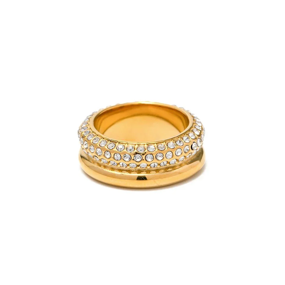 18- K Gold Plated Inaya Ring