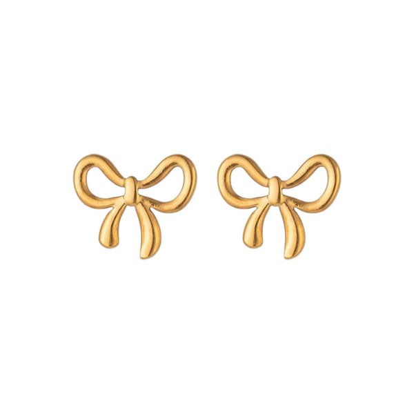 Sweetheart Baby Bow Studs