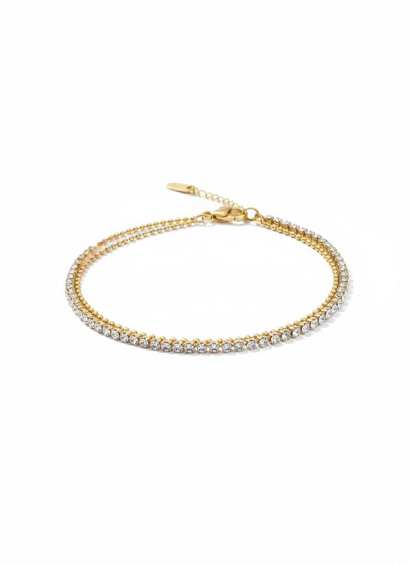 Two-Tone Line Bracelet