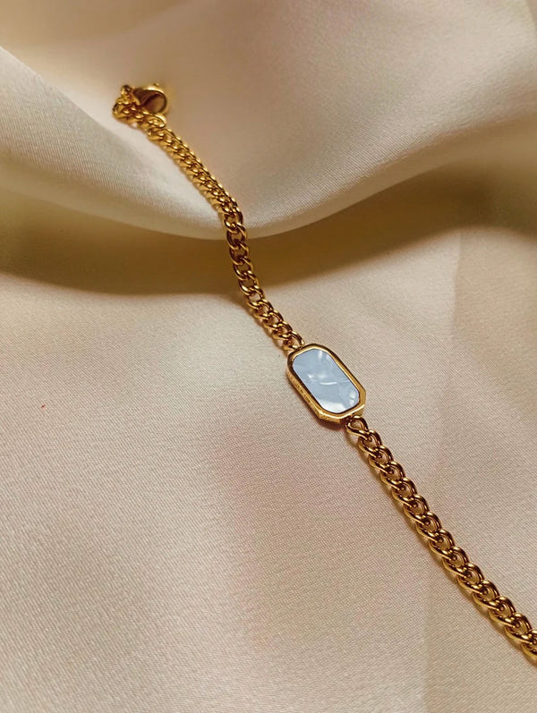 White Onyx Luxury Bracelet